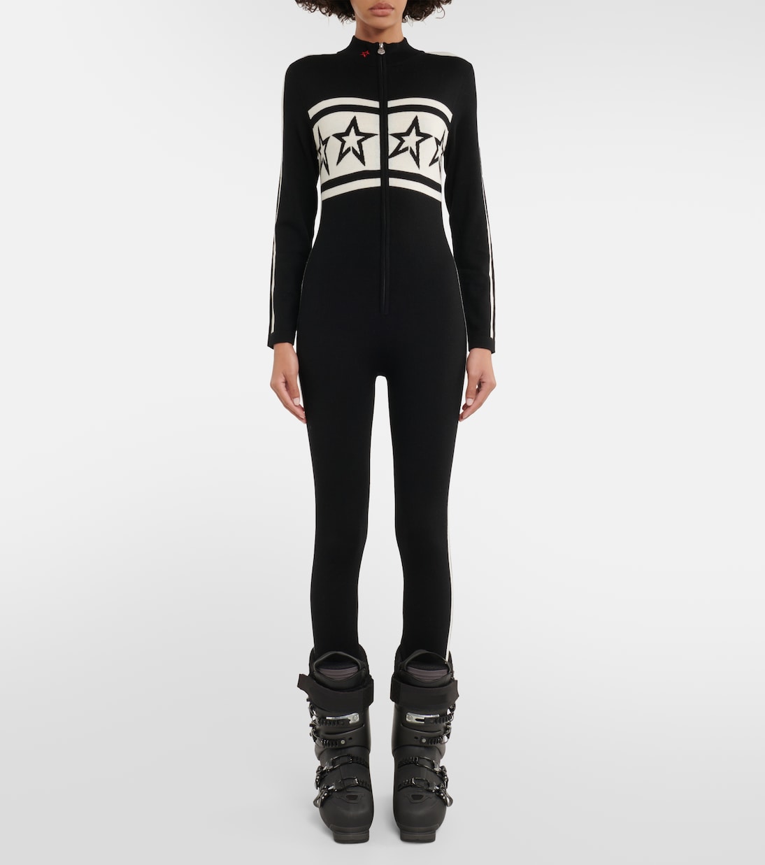 Après Team striped wool ski suit | Perfect Moment