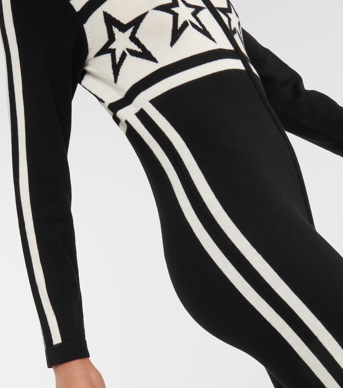 Après Team striped wool ski suit | Perfect Moment
