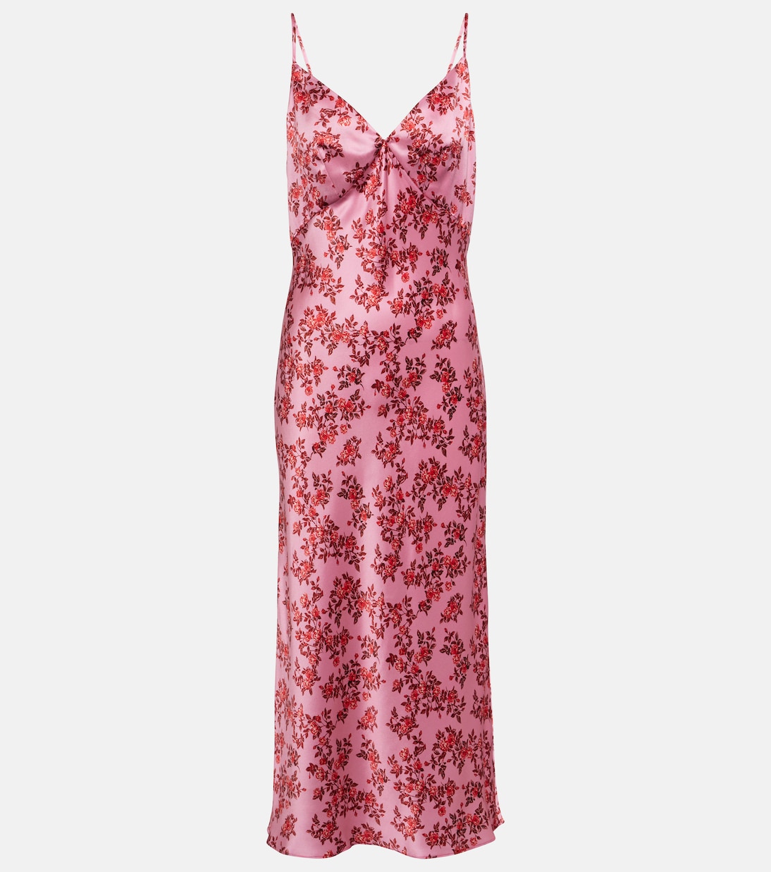 Trinny floral silk satin slip dress | Emilia Wickstead