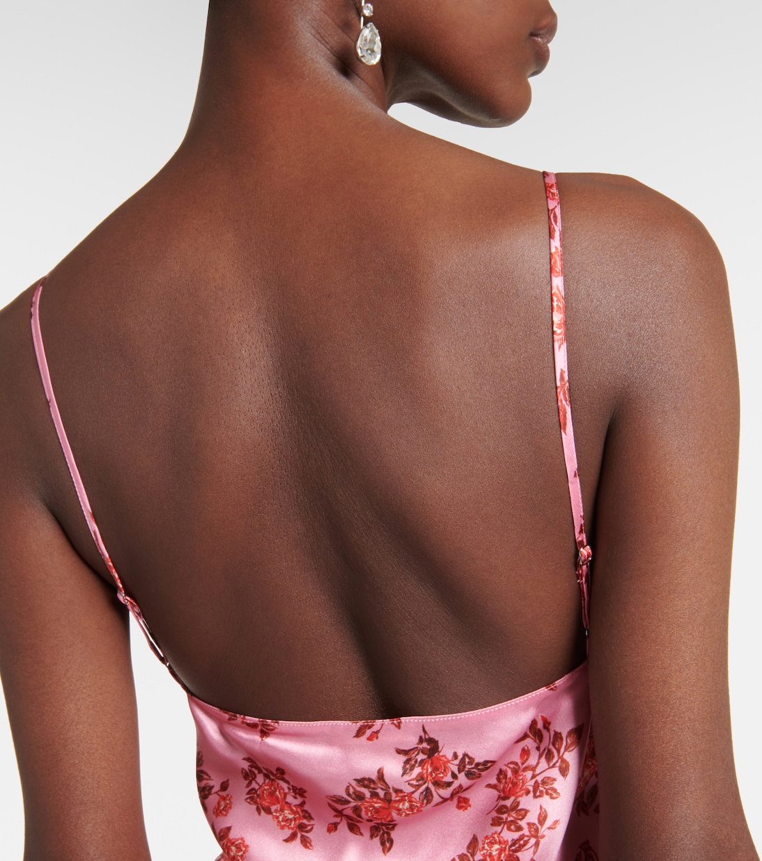 Trinny floral silk satin slip dress | Emilia Wickstead
