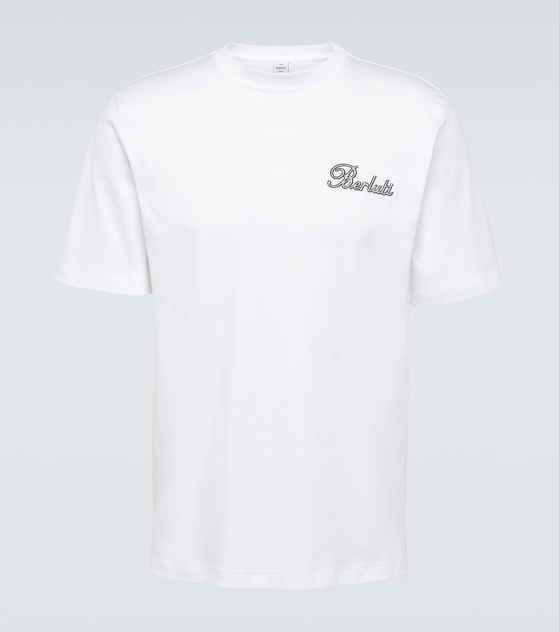 T-shirt Thabor brodé en coton | Berluti