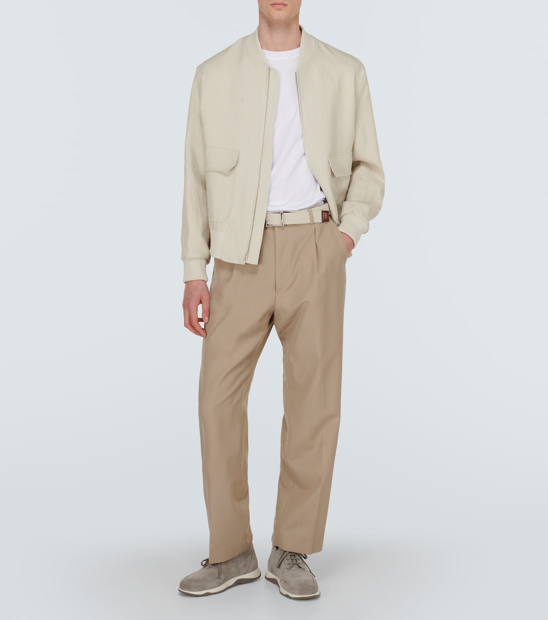 T-shirt Thabor brodé en coton | Berluti
