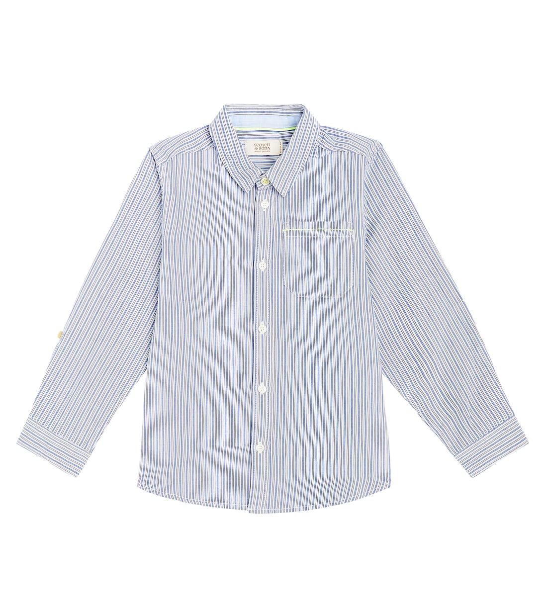 Chemise rayée en coton | Scotch & Soda Kids