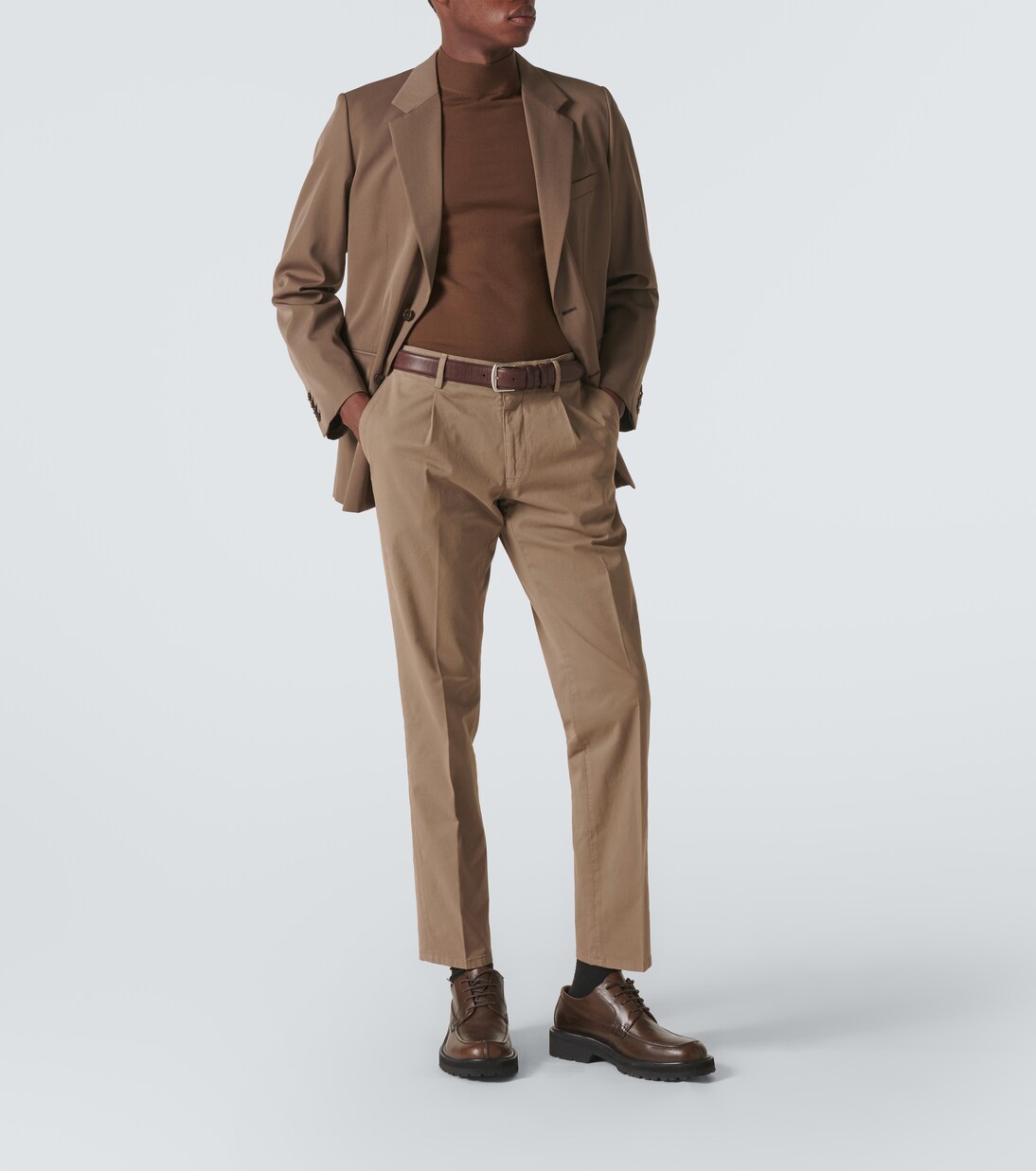 Pantalones rectos Pienza de algodón | Brioni