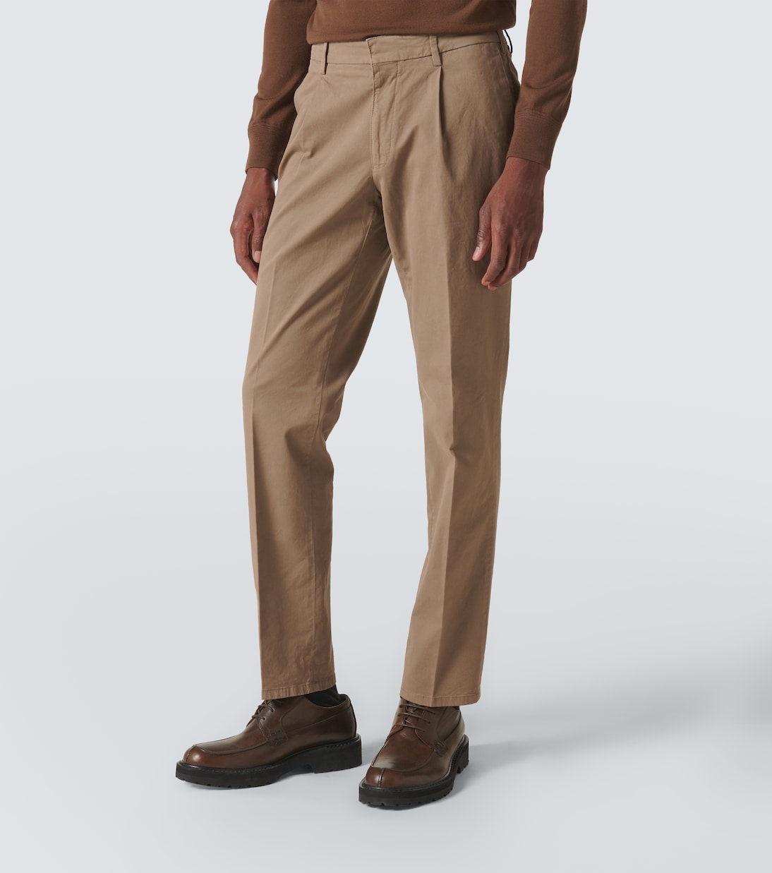 Pantalones rectos Pienza de algodón | Brioni
