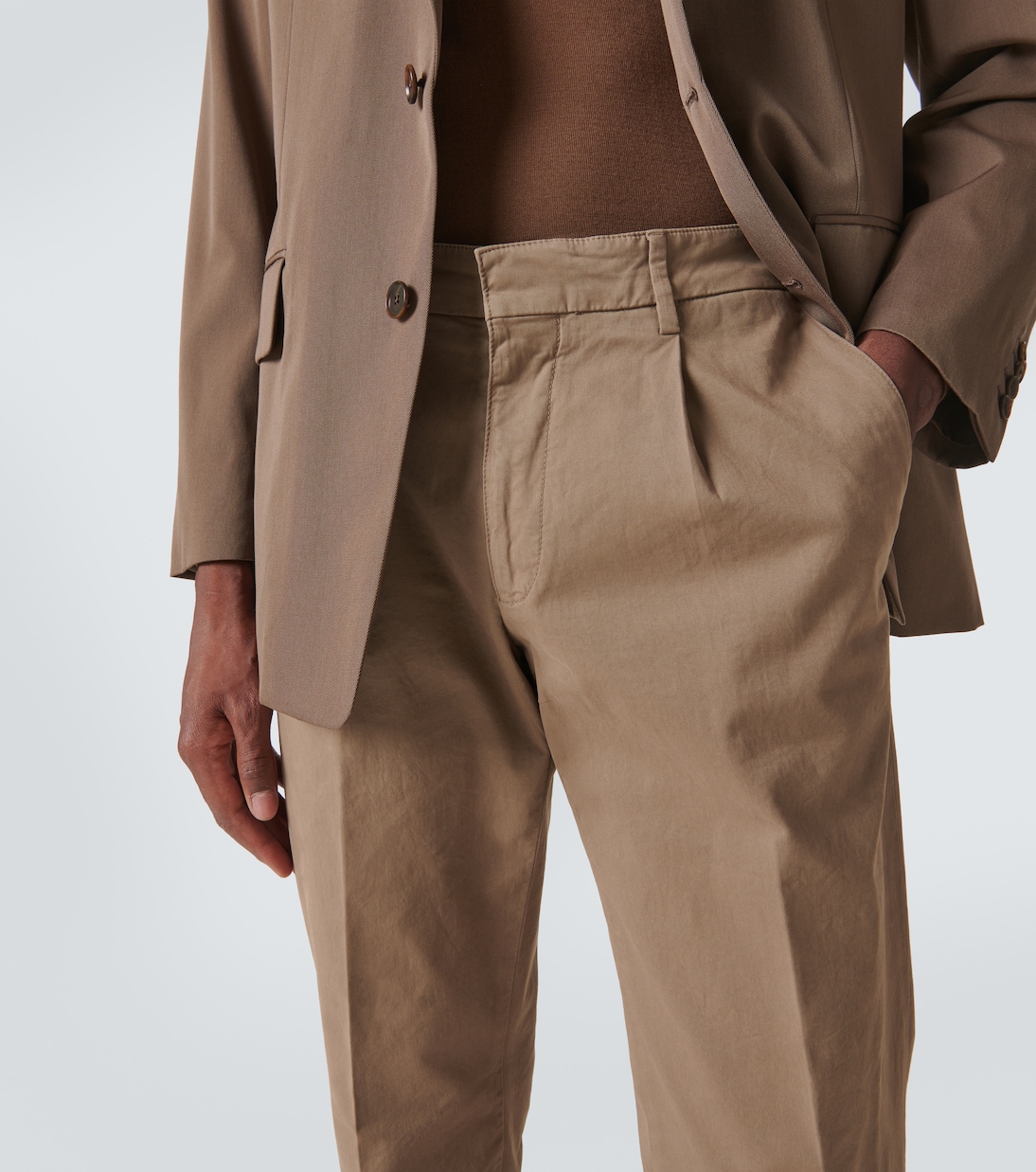 Pantalones rectos Pienza de algodón | Brioni