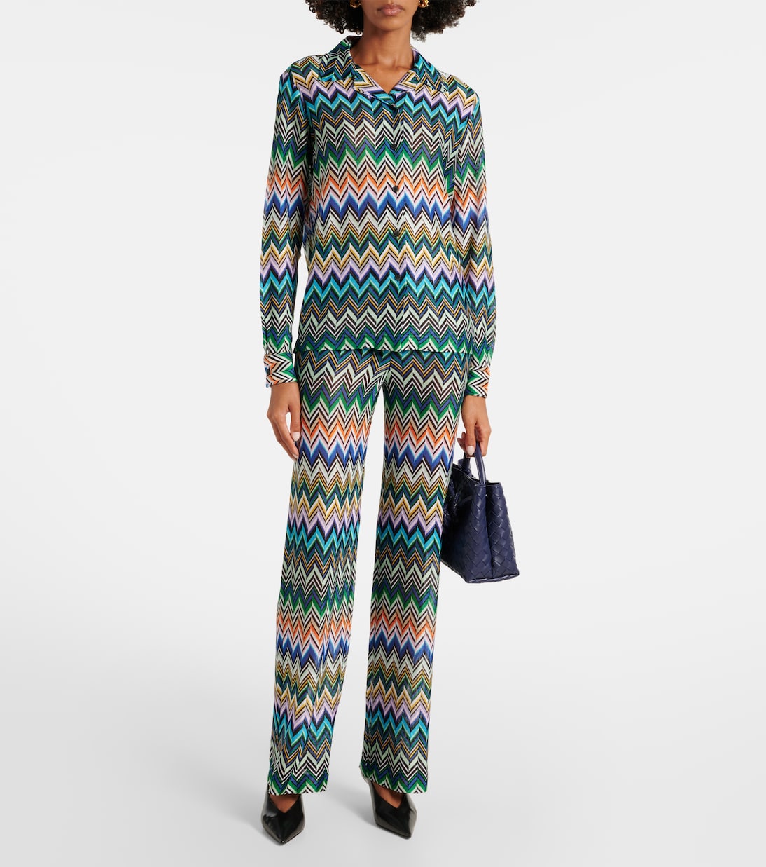 Pantalon droit Zig Zag | Missoni