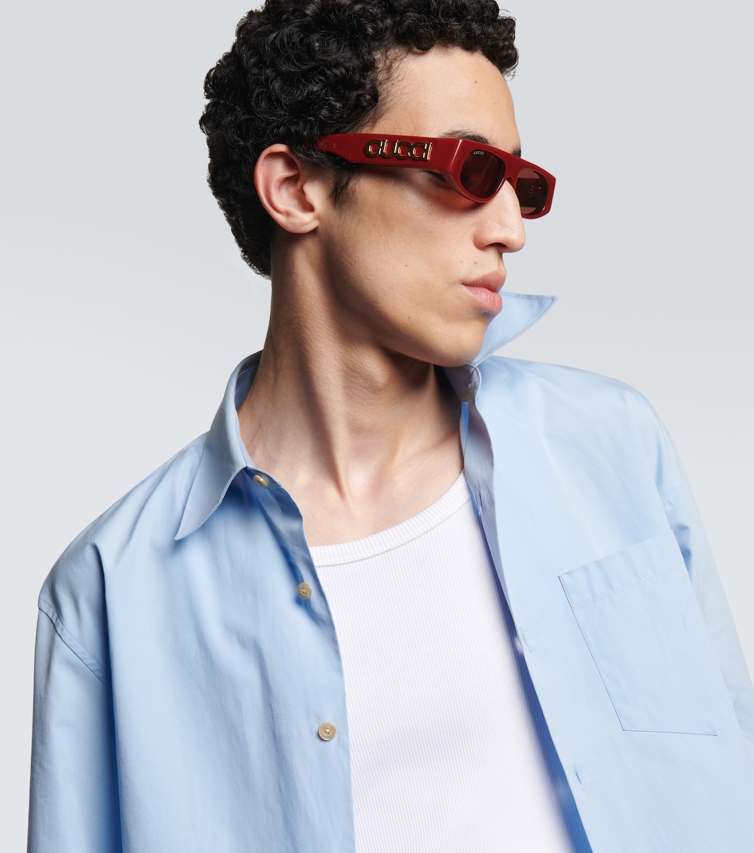 Logo flat-top sunglasses | Gucci