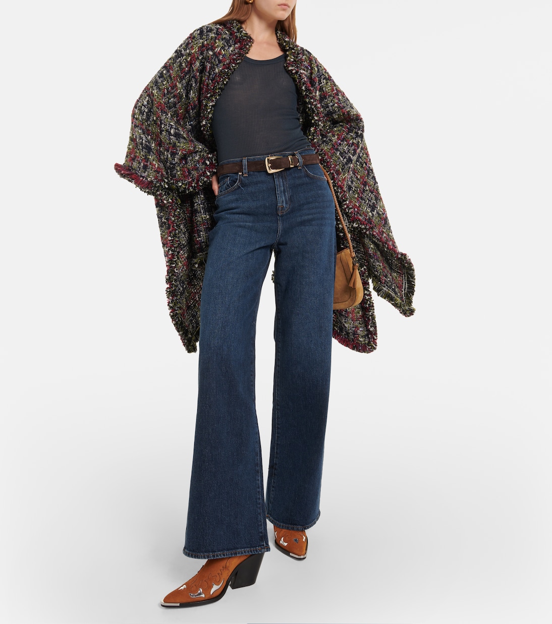 Scout high-rise wide-leg jeans | 7 For All Mankind