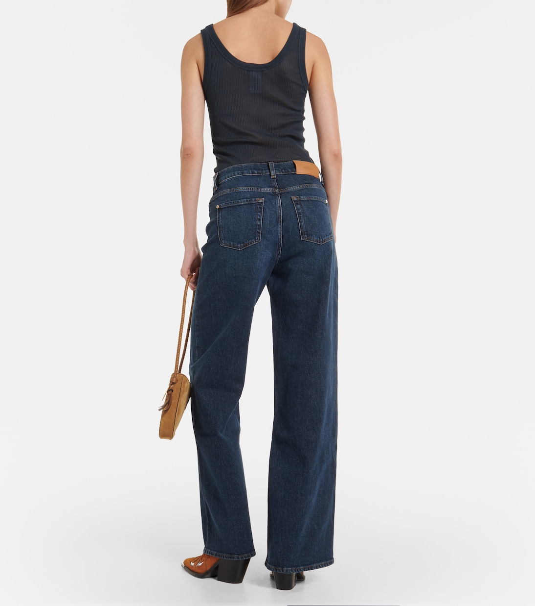 Scout high-rise wide-leg jeans | 7 For All Mankind