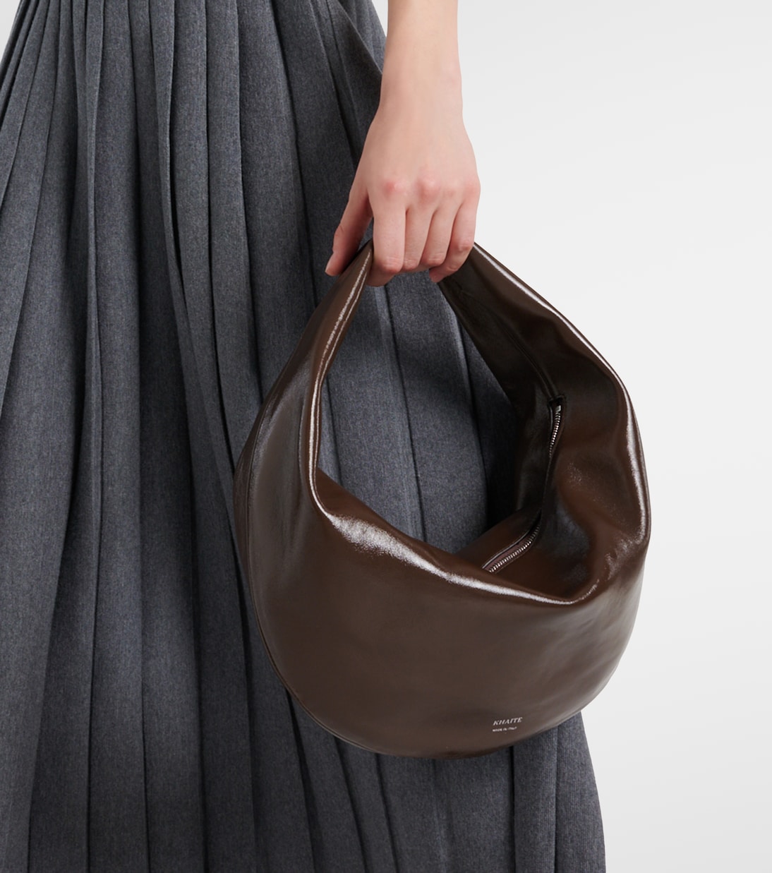 Borsa a spalla Olivia in vernice | Khaite