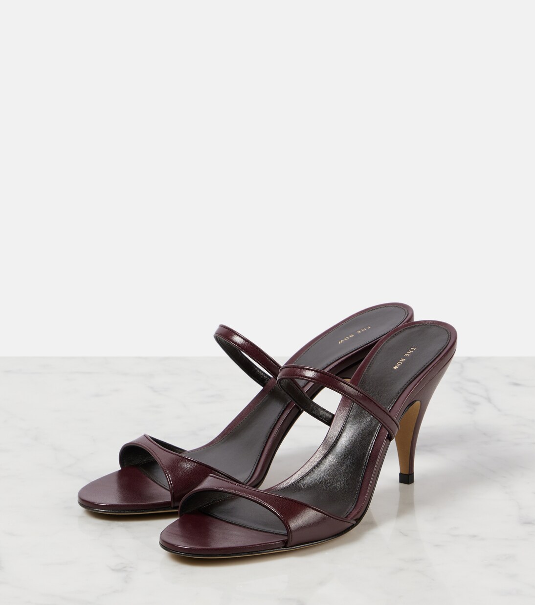 Sandalen Vika Knot 80 aus Leder | The Row