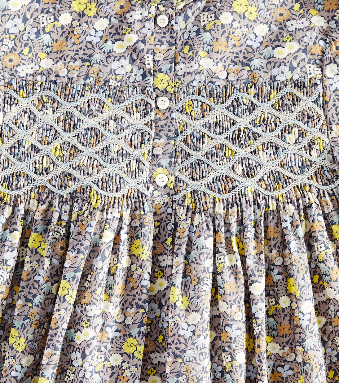 Abito Tamsin in cotone con stampa | Bonpoint