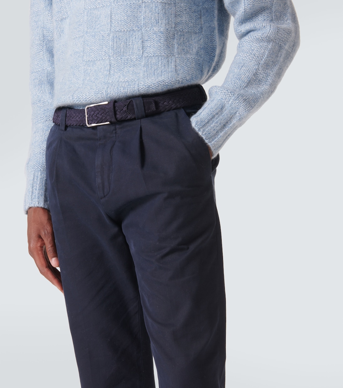 Gürtel aus Veloursleder | Canali