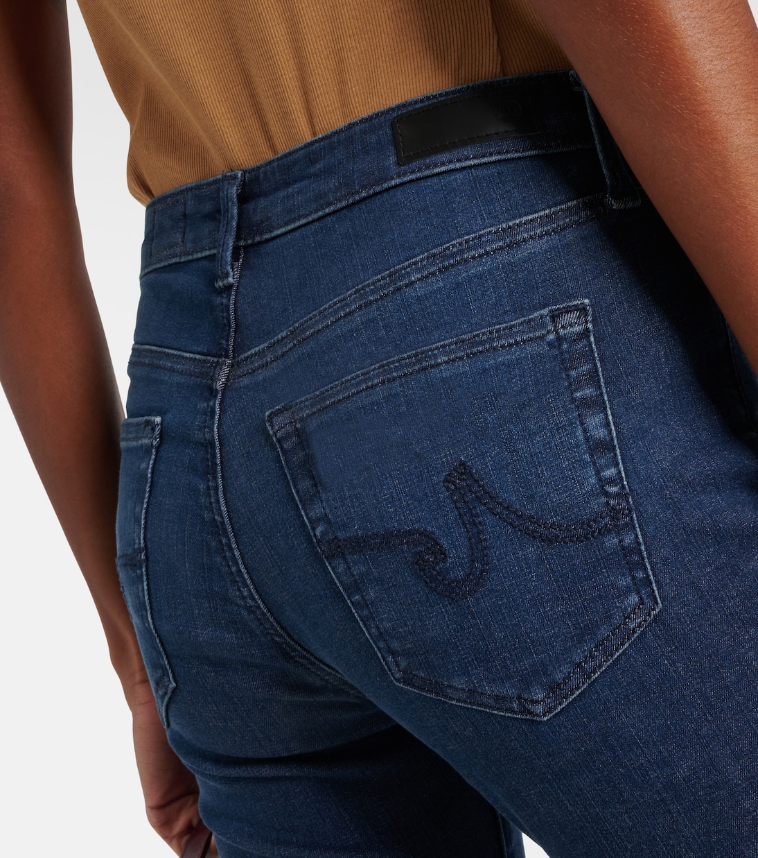 Jeans flared Jodi Crop a vita alta | AG Jeans