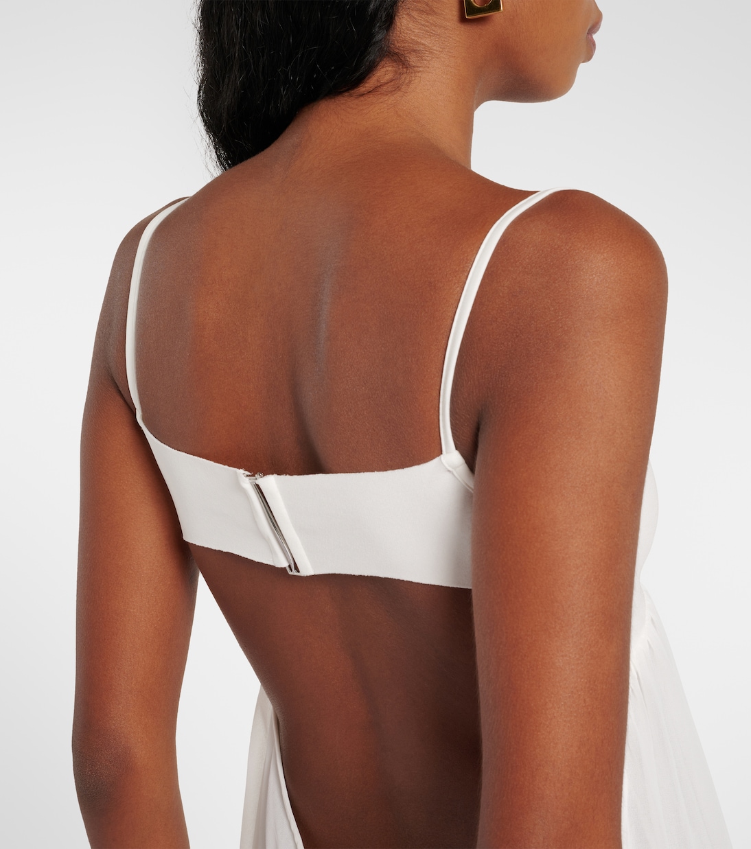Maxikleid Peplo aus Jersey und Musselin | Jacquemus