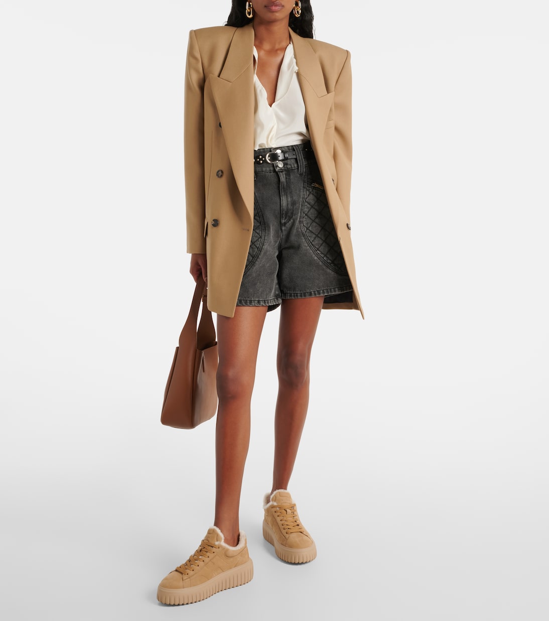 Baskets H-Stripes en daim | Hogan