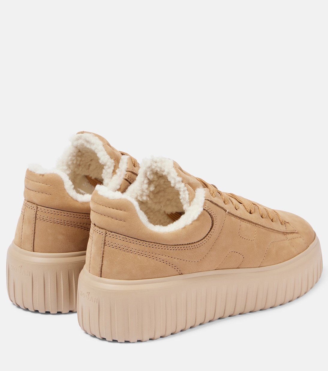 Baskets H-Stripes en daim | Hogan