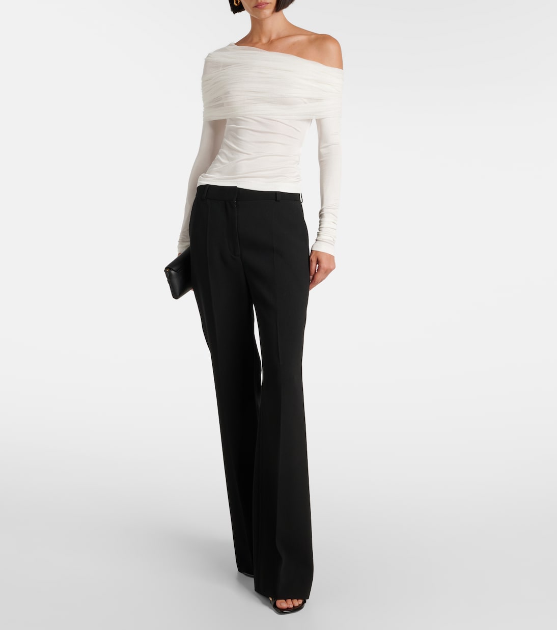 Off-Shoulder-Top Sonora Veiled | Christopher Esber