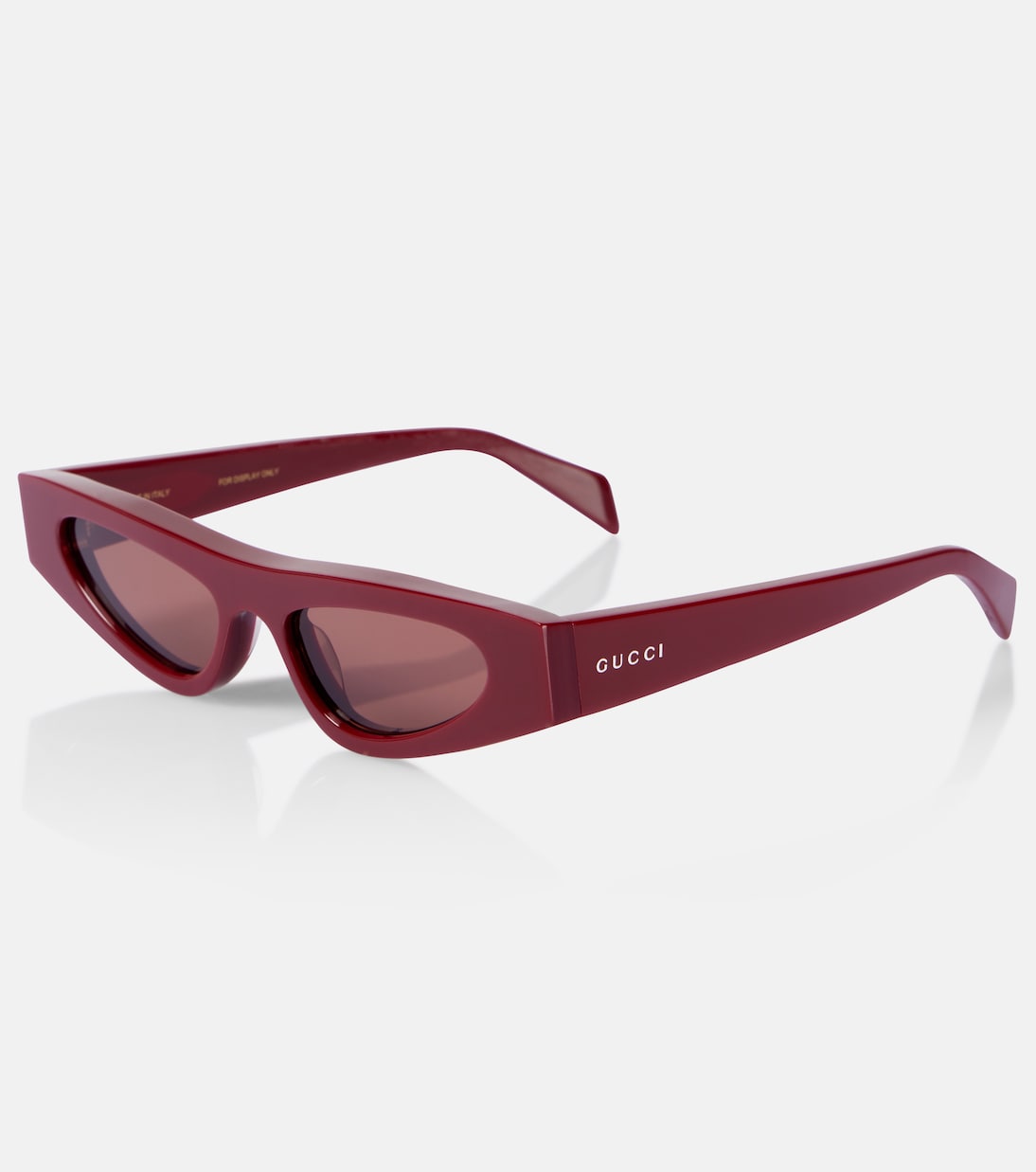 Occhiali da sole cat-eye GUCCI con logo, stile giovane e trendy