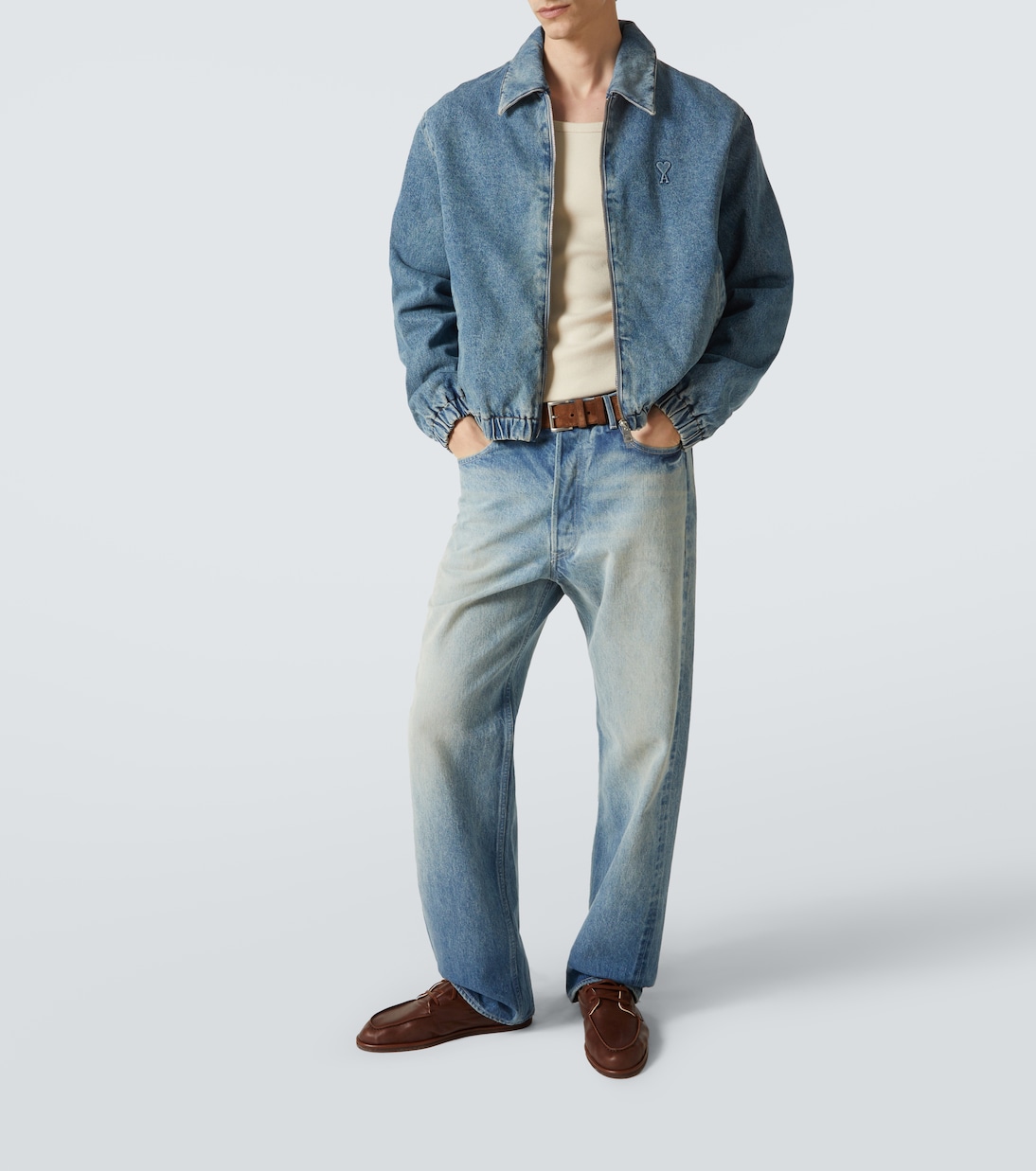 Veste Ami De Cœur en jean | Ami Paris