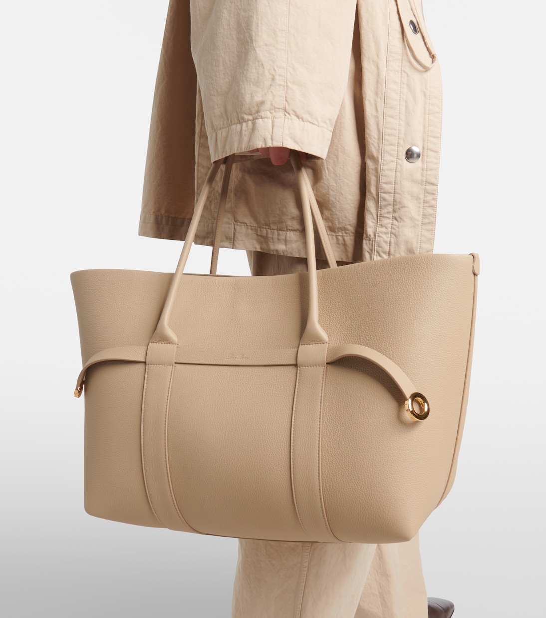 Tote Ghiera Large aus Leder | Loro Piana