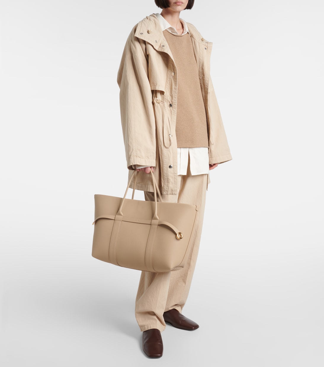 Tote Ghiera Large aus Leder | Loro Piana