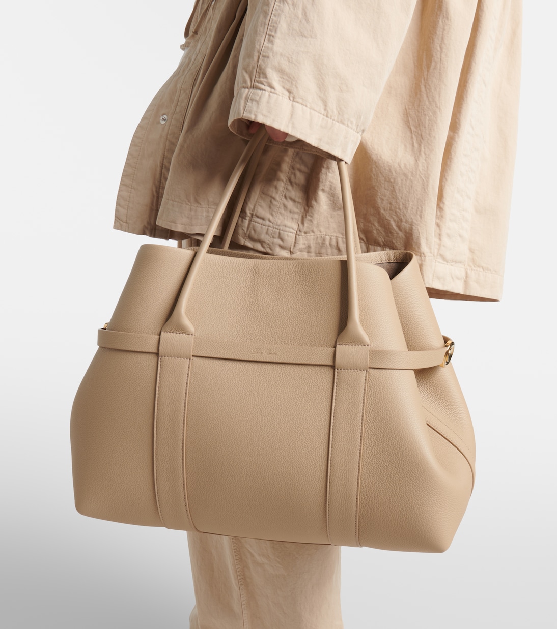 Tote Ghiera Large aus Leder | Loro Piana