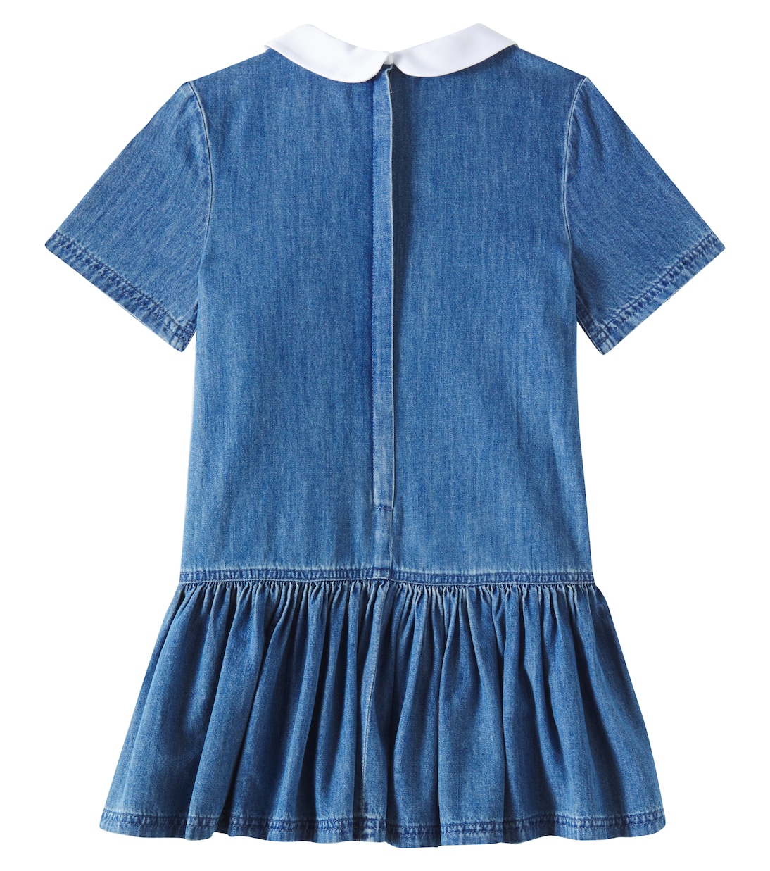 Kleid DG aus Baumwoll-Chambray | Dolce&Gabbana Kids