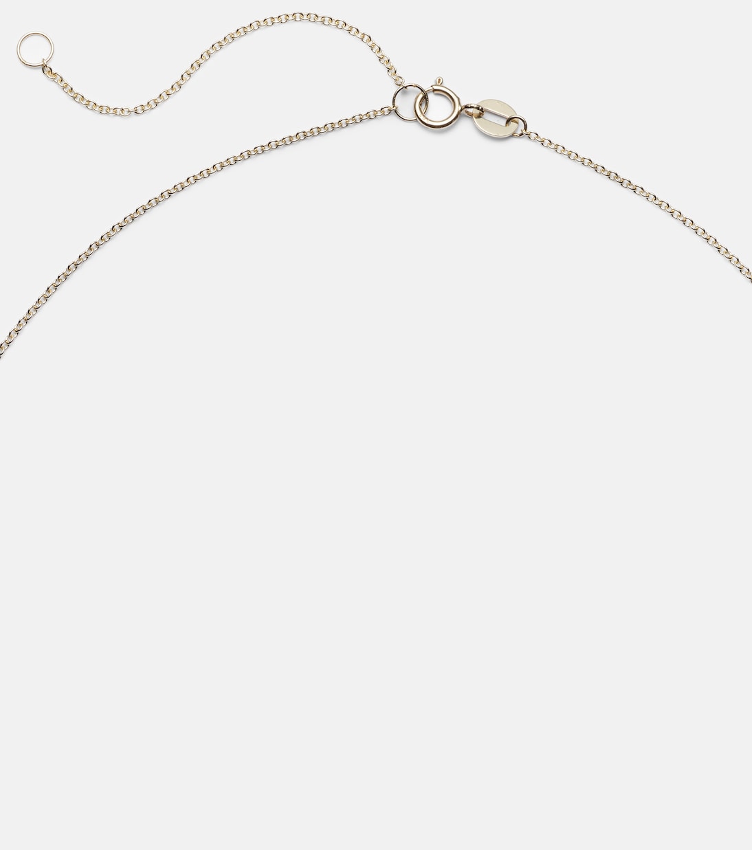 Collana Piece of My Heart Sparkle in oro 14kt con diamanti  | Stone and Strand