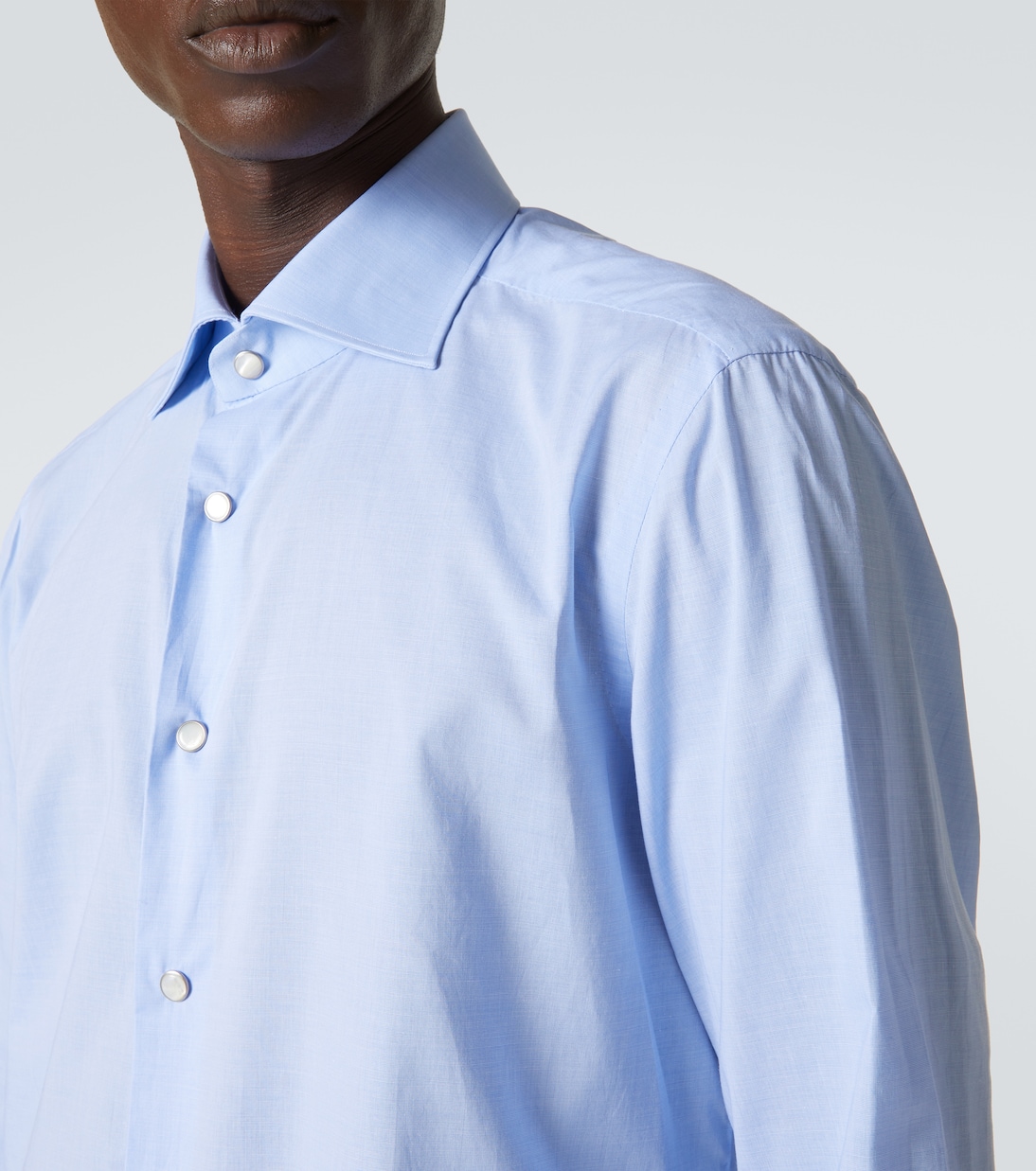 Camisa oxford de algodón | Kiton