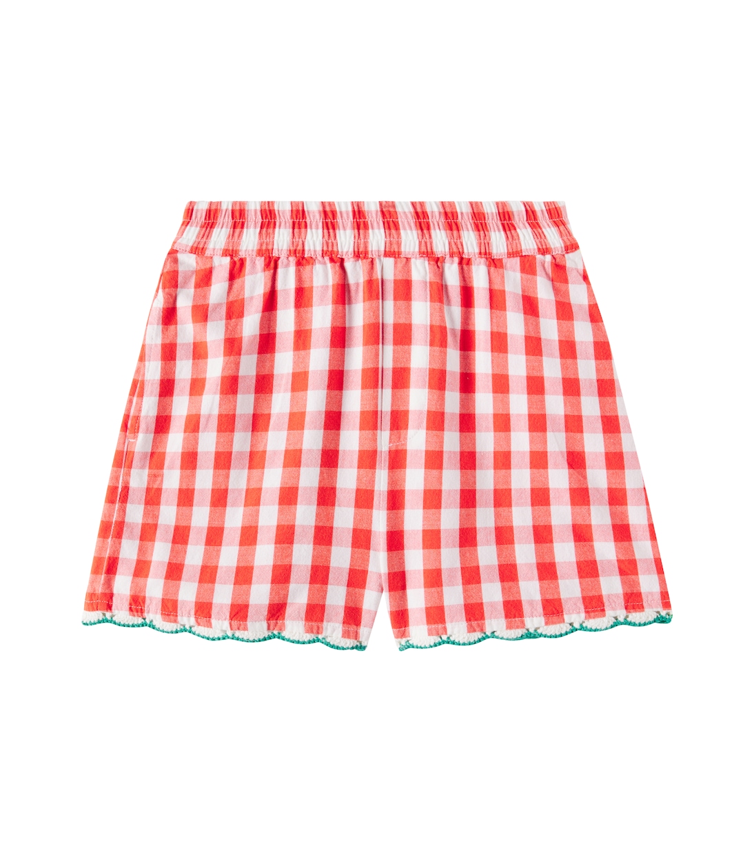 Shorts aus Baumwolle mit Häkelstrick | Stella McCartney Kids