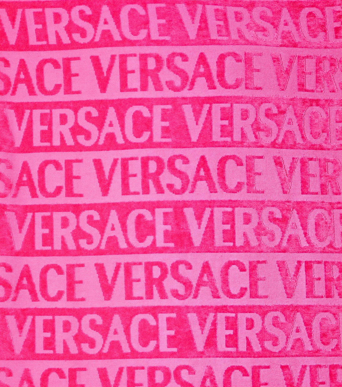 Bata Versace Allover de rizo de algodón | Versace Home