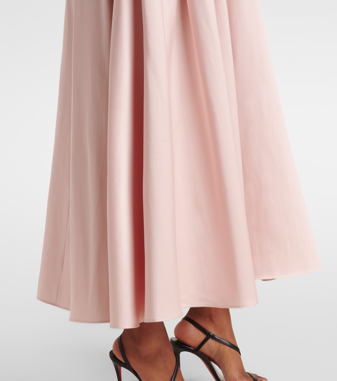 Vestido midi con volantes | Roland Mouret