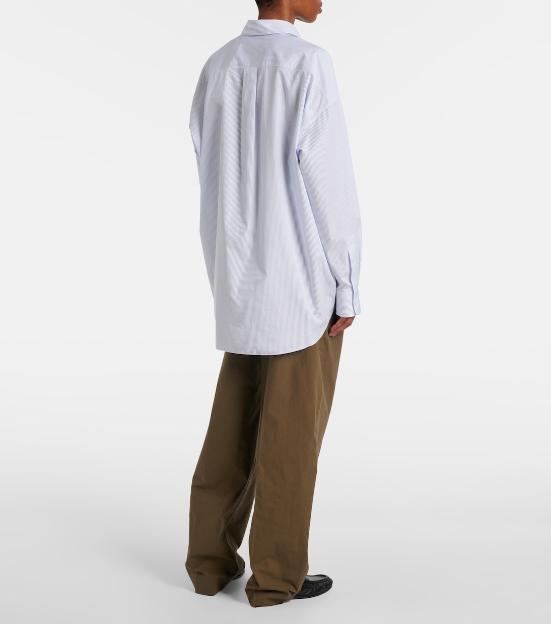 Camicia Caster in popeline di cotone | The Row