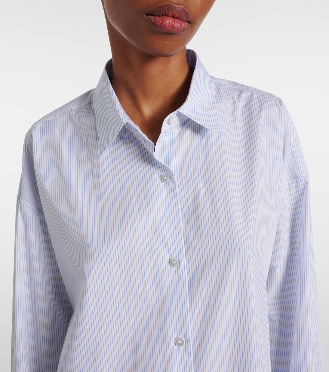 Camicia Caster in popeline di cotone | The Row