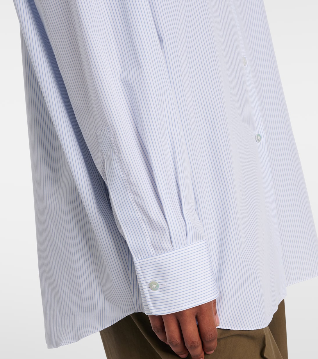 Camicia Caster in popeline di cotone | The Row