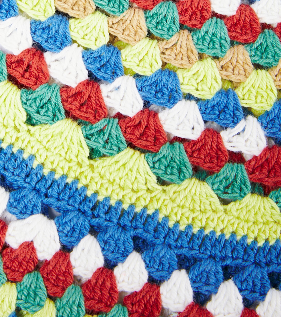Serifos striped crochet cotton bucket hat | The New Society