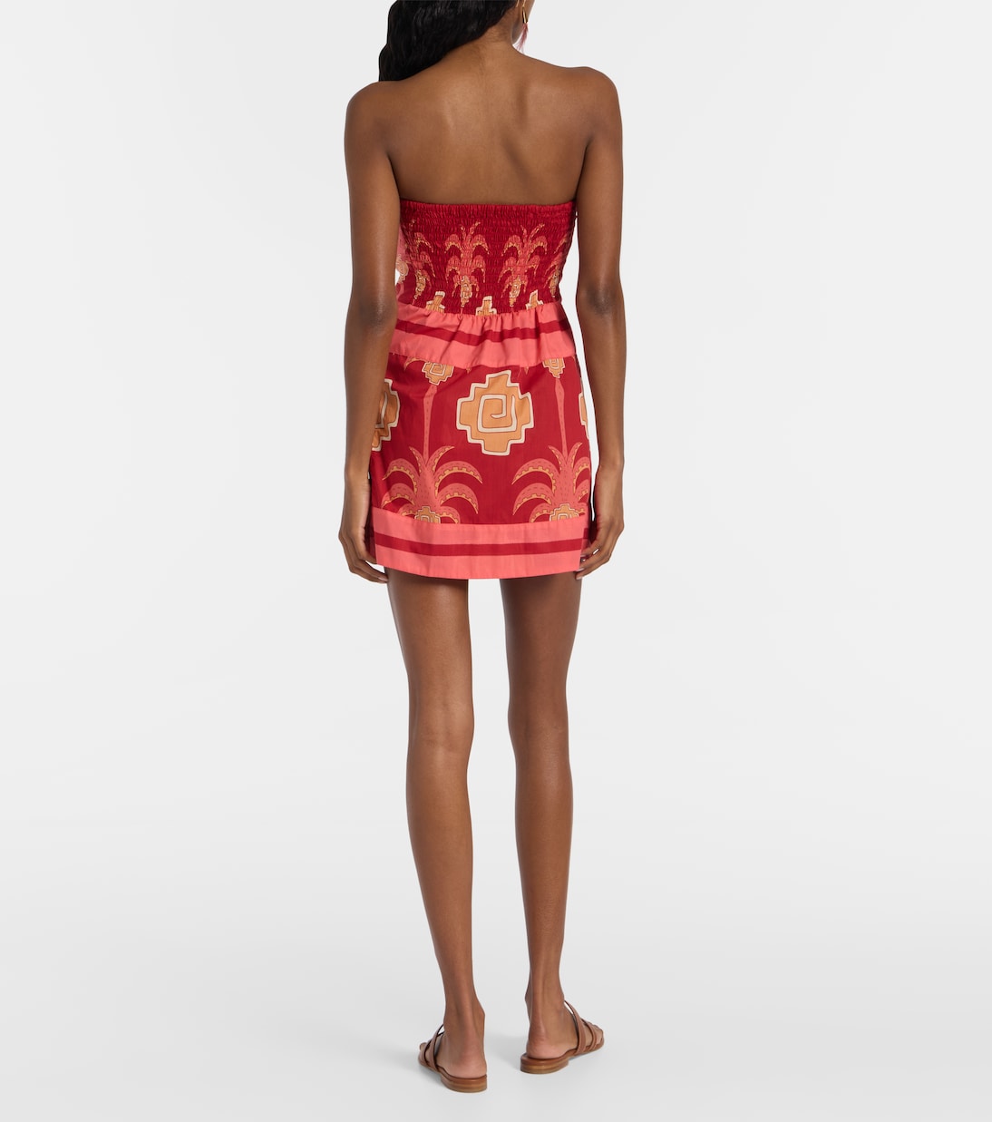 Raiz printed cotton minidress | Johanna Ortiz