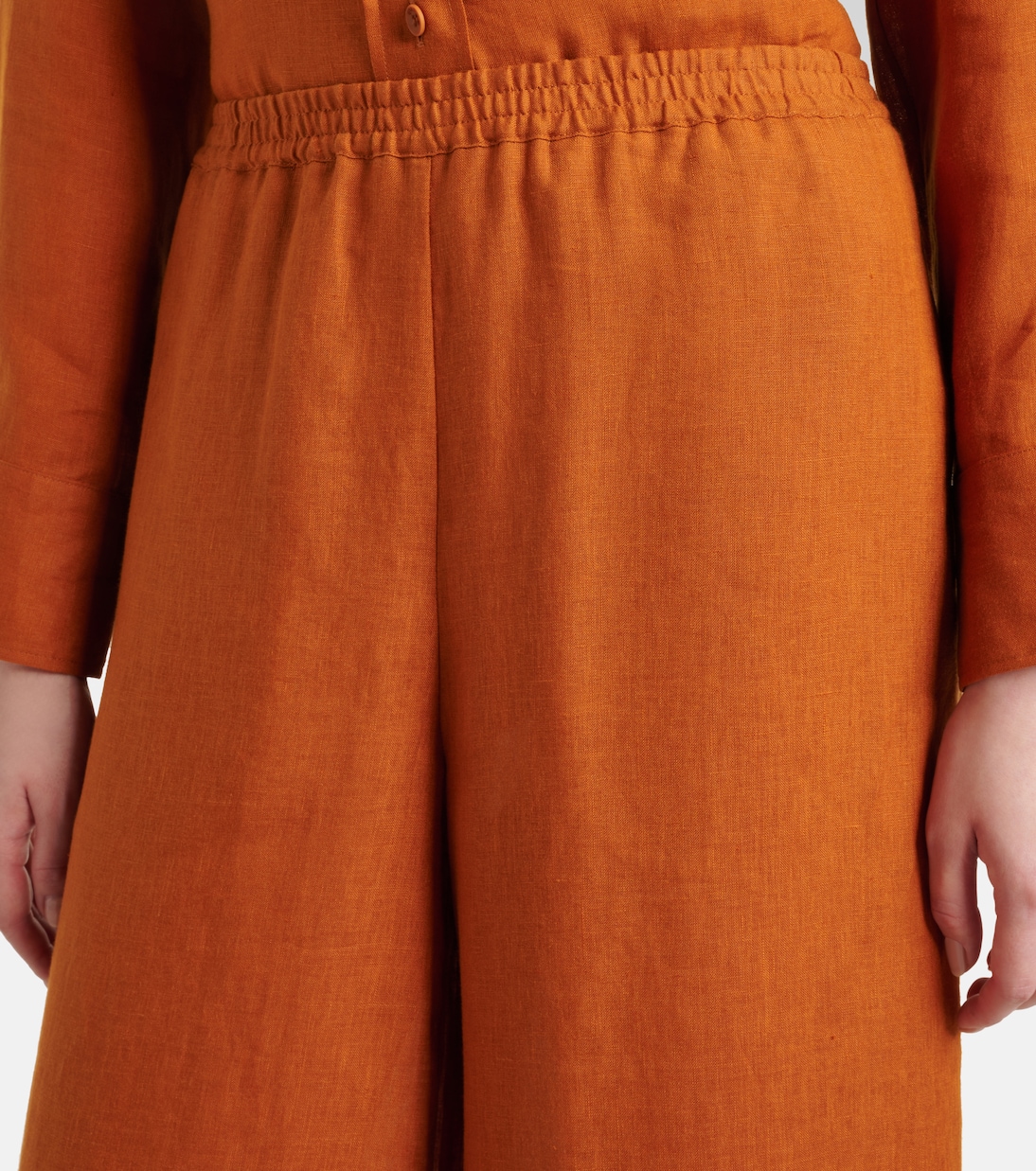 Pantaloni Select in lino a gamba larga | Eres