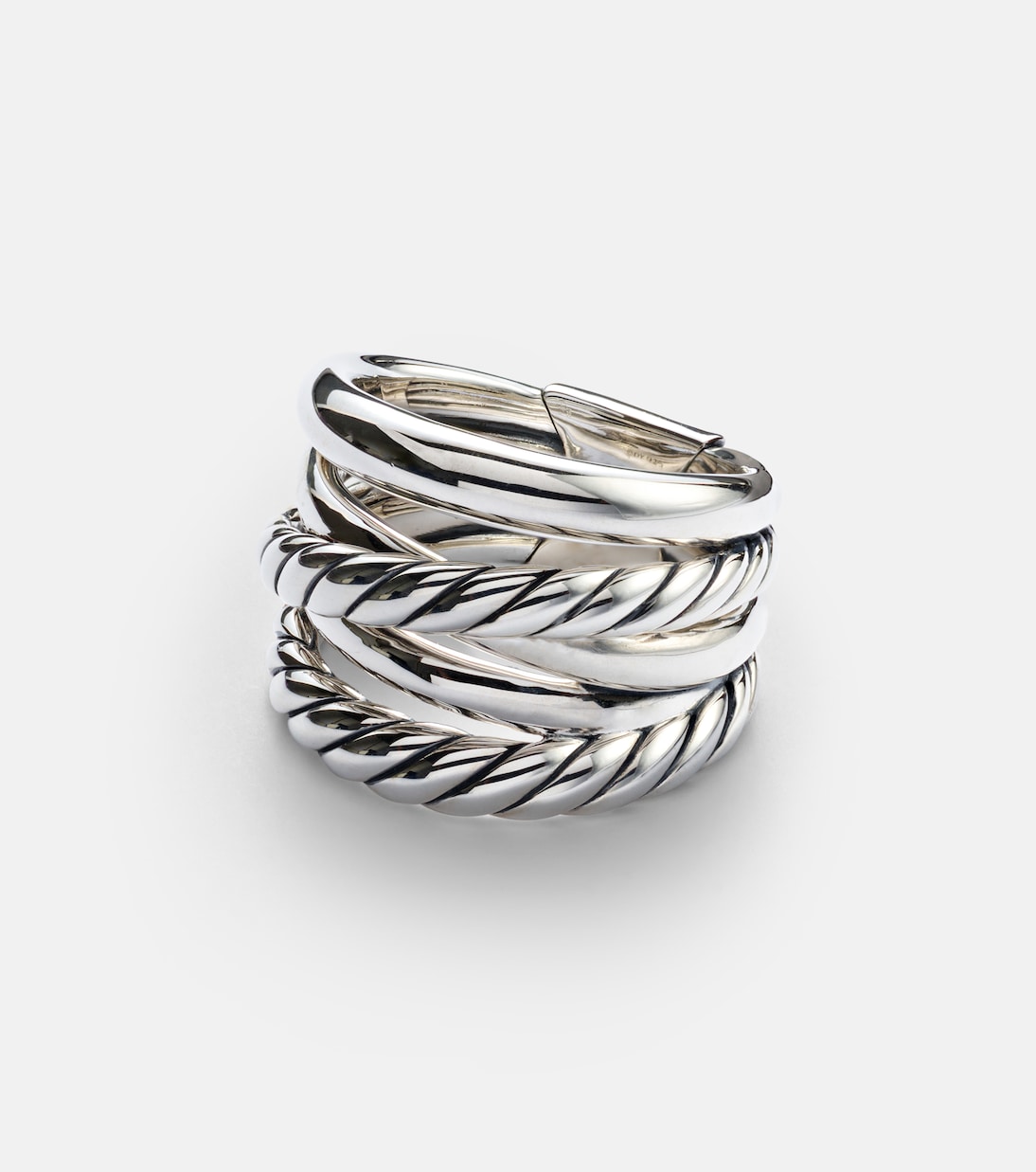 Crossover® sterling silver ring | David Yurman