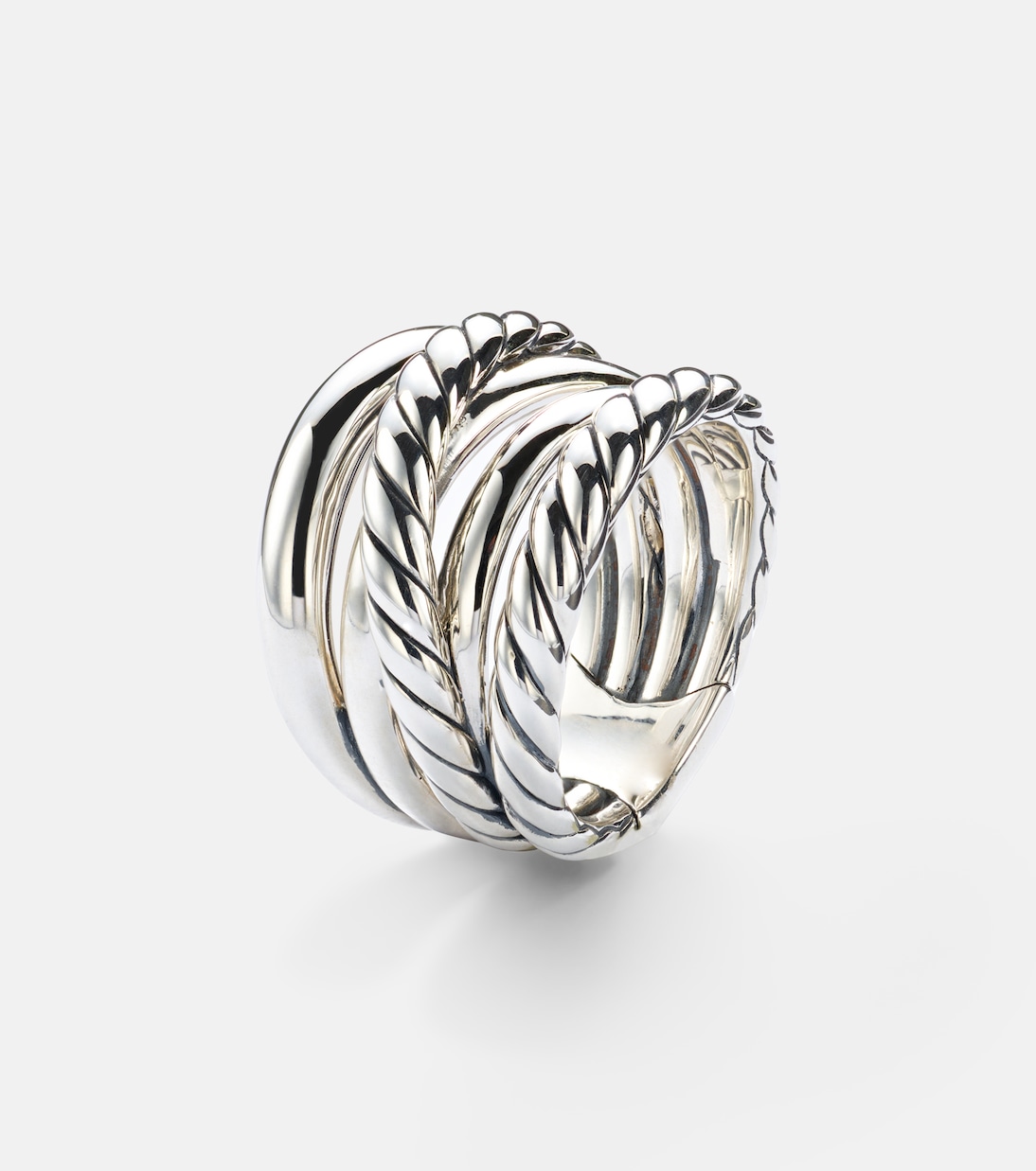 Crossover® sterling silver ring | David Yurman