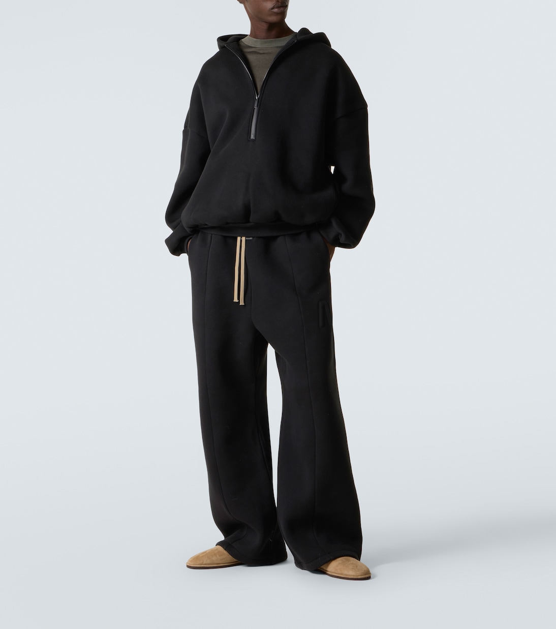 Sweat-shirt à capuche Athletic en coton mélangé | Fear of God