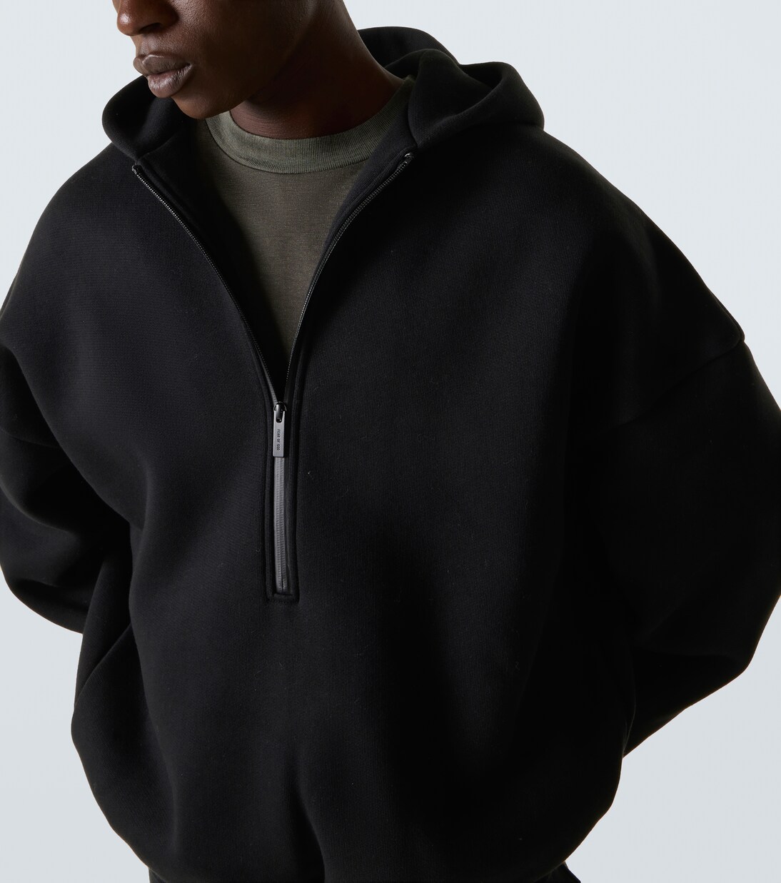 Sweat-shirt à capuche Athletic en coton mélangé | Fear of God