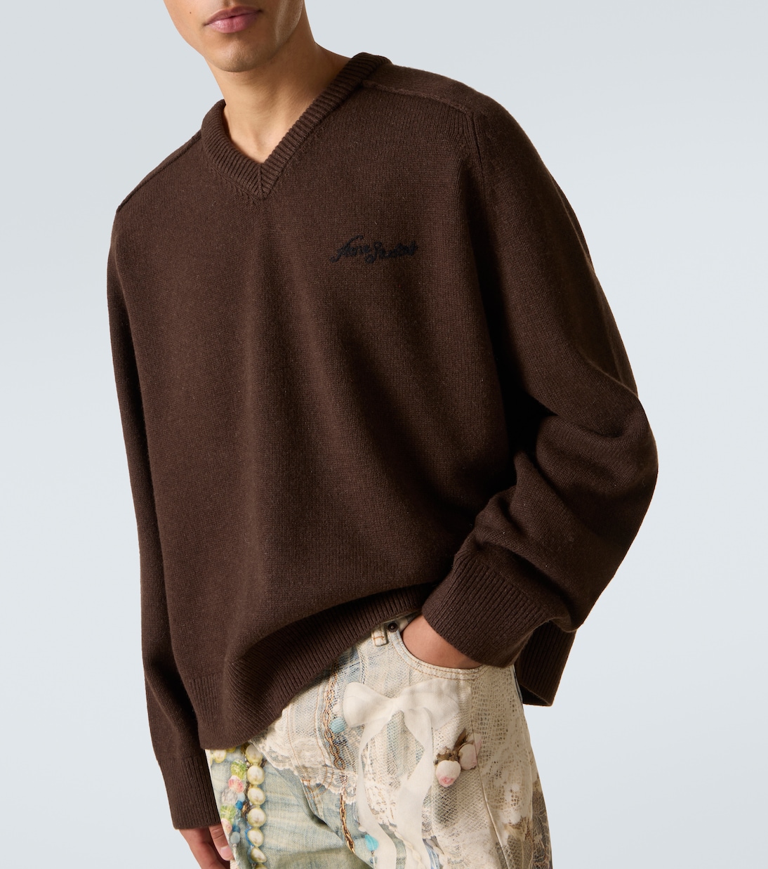 Jersey de lana y yak | Acne Studios