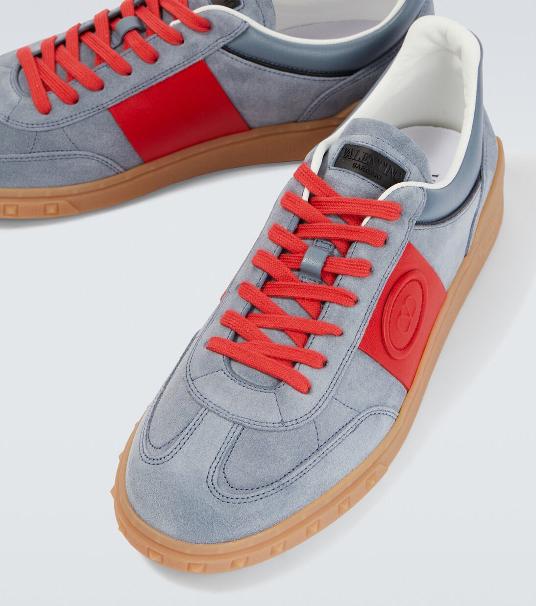 Upvillage suede and leather sneakers | Valentino Garavani