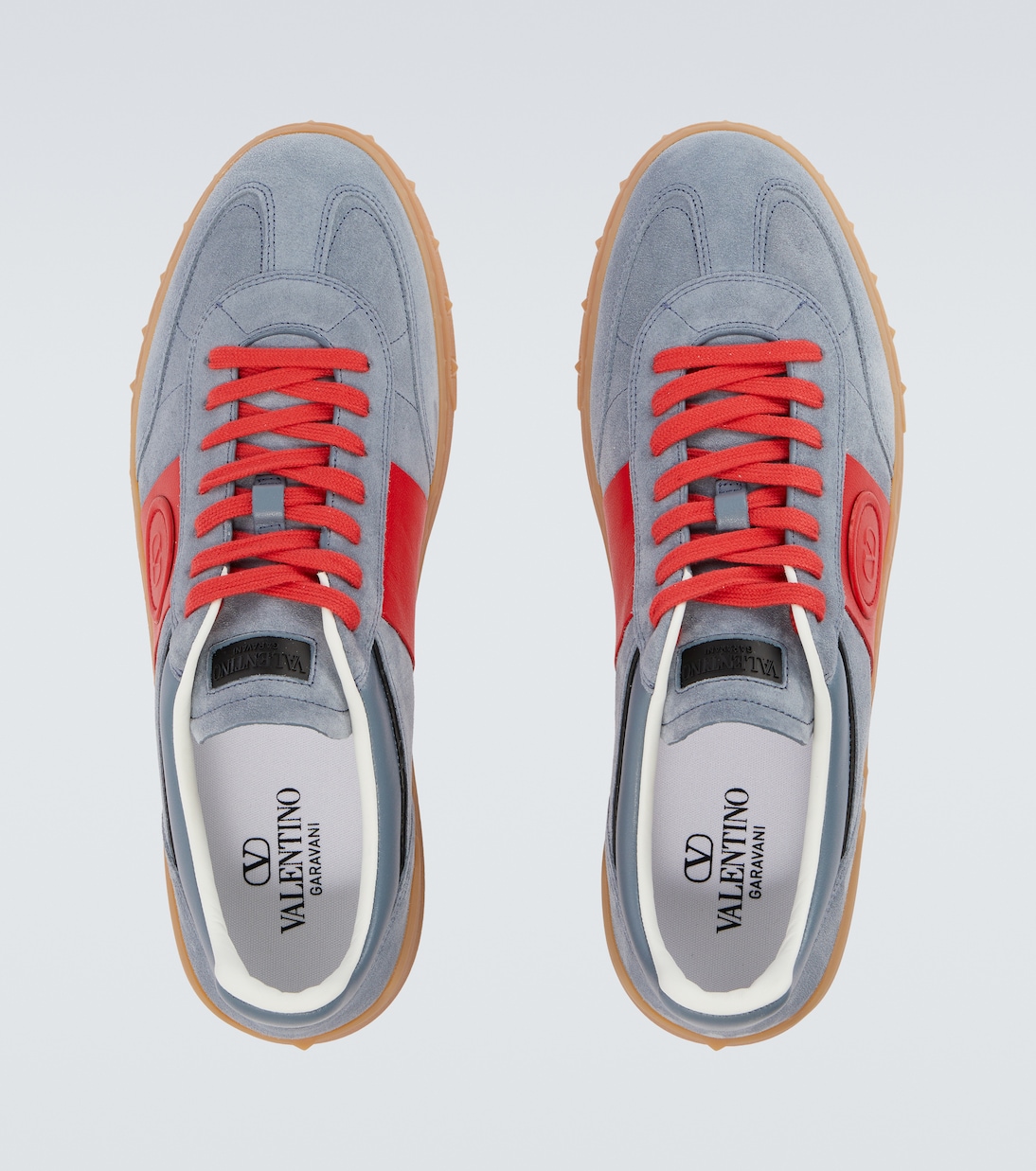 Upvillage suede and leather sneakers | Valentino Garavani