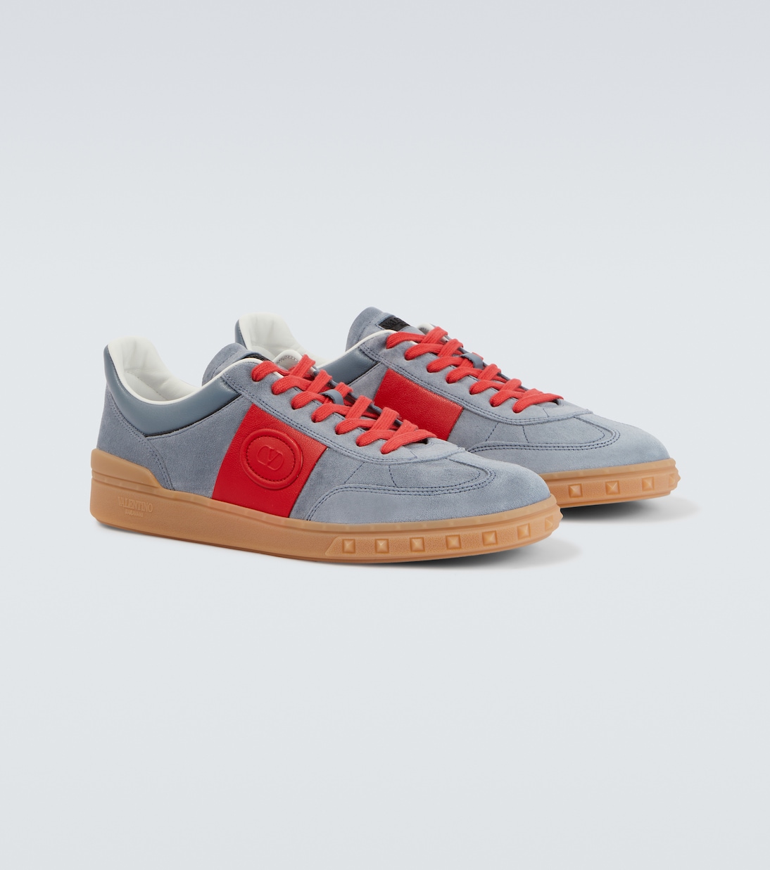 Upvillage suede and leather sneakers | Valentino Garavani