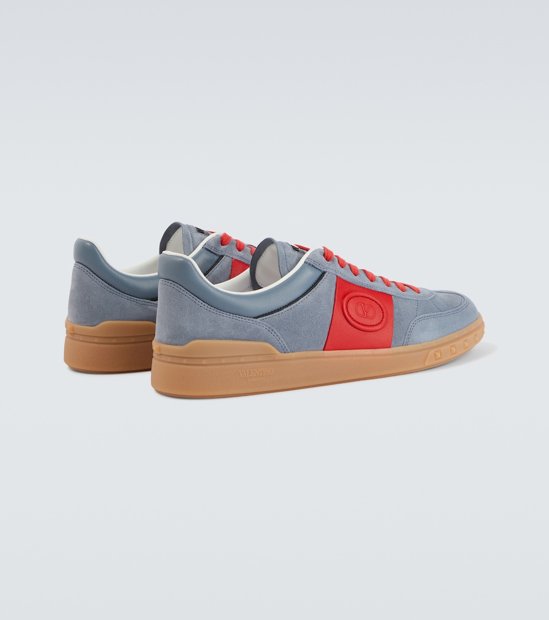 Upvillage suede and leather sneakers | Valentino Garavani