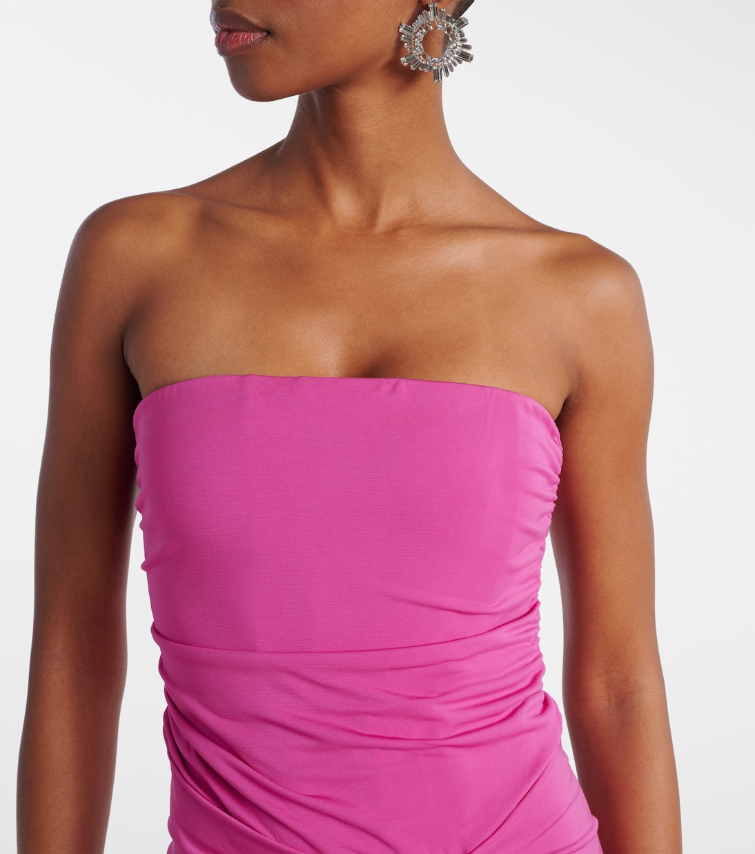 Emma gathered jersey maxi dress | Simkhai